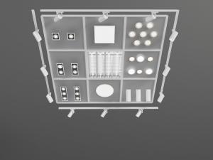 现代轨道灯筒灯射灯吸顶灯