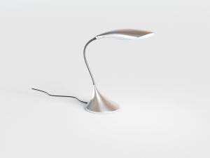 后现代银色台灯