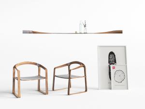 新中式实木圈椅