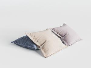 现代方形布艺靠垫抱枕