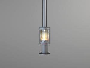 现代黑色圆形金属垂挂壁炉