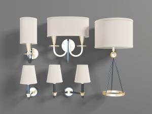 新中式壁灯台灯