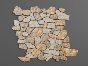 户外不规则石材道路地面