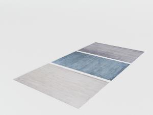 新中式做旧纯色地毯3d模型 新中式做旧纯色地毯