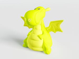 黄色儿童恐龙玩偶玩具