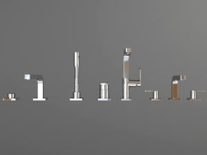 现代不锈钢水龙头3d模型 现代不锈钢水龙头