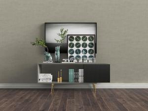 北欧现代金色四脚玄关柜3d模型 北欧现代金色四脚玄关柜