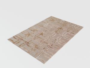 新中式钱币图案的地毯3d模型 新中式钱币图案的地毯