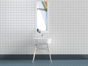 北欧简约白色陶瓷洗手盆