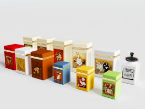 厨房调味瓶3d模型 厨房调味瓶