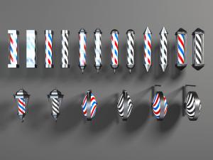 现代美容美发店招牌灯饰