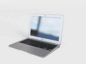 现代可折叠的笔记本电脑