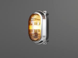 工业风复古金属灯座的玻璃壁灯