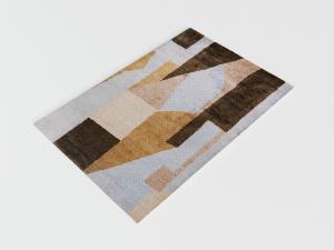 现代抽象图案的地毯3d模型 现代抽象图案的地毯