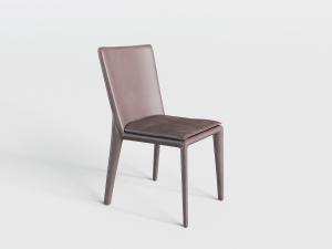 新中式皮革餐椅