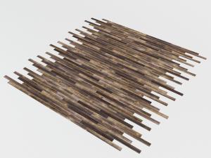 现代北欧实木拼接的地板