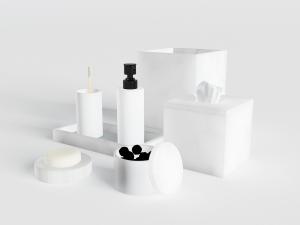 香皂、牙缸牙刷、抽纸卫浴用品