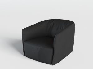 后现代休闲单人沙发3d模型 后现代休闲单人沙发