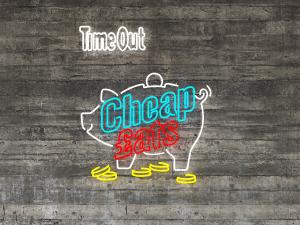 现代小猪造型的灯饰墙饰