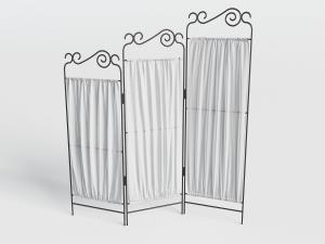 北欧铁艺简易屏风