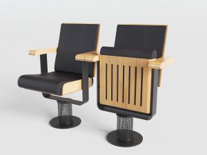 现代报告厅礼堂椅、排椅