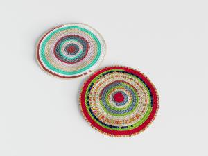 北欧圆形地毯3d模型 北欧圆形地毯