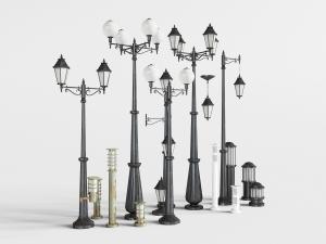 欧式路灯、草坪地灯、景观灯