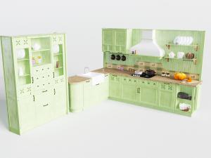 田园橱柜、厨具