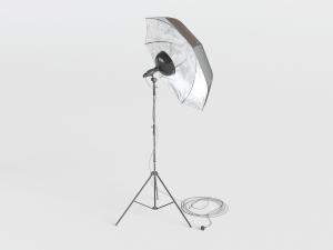 摄影伞、摄影灯