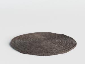 后现代圆形波浪纹地毯3d模型 后现代圆形波浪纹地毯