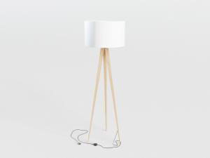 带电线的北欧落地灯