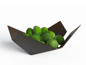 水果、几何形果盘