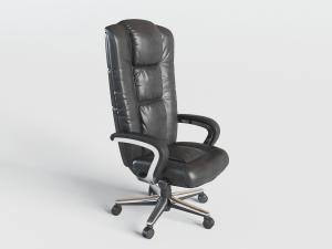 简欧高背软包可调升降的办公转椅