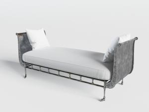 欧式古典带靠背的美人榻贵妃椅