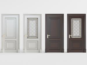 美式实木平开门