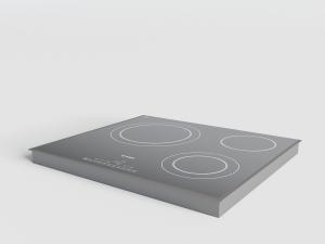 灰黑色电磁炉厨房电器