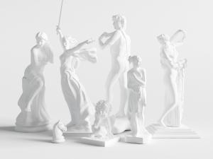 欧式石膏人物雕塑雕像