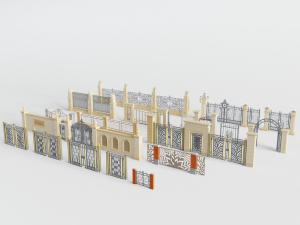 欧式金属雕花围墙围栏