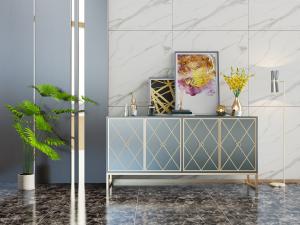 现代轻奢玄关柜边柜