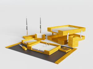 裁纸刀、纸张收纳盒办公文具用品3d模型 裁纸刀、纸张收纳盒办公文具用品