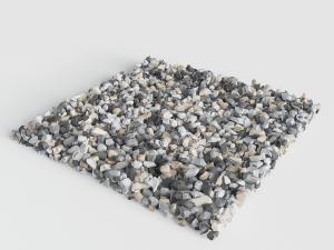 园林碎石路径道路