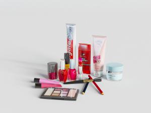 牙膏、指甲油口红化妆品