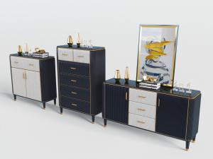 现代玄关柜边柜