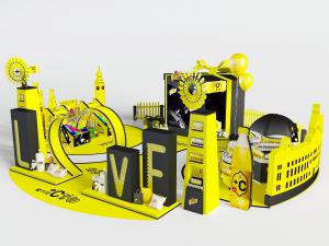 大型户外饮料广告摆台货摊