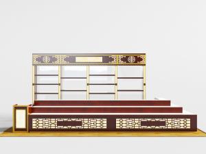 新中式超市商场货柜展示柜