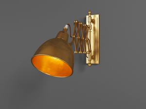 工业风金属可伸缩的壁灯