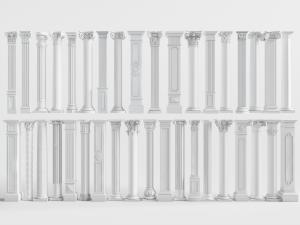 欧式雕花罗马柱子