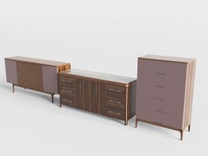 北欧实木玄关柜边柜斗柜