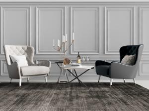 北欧布艺单人沙发边几3d模型 北欧布艺单人沙发边几