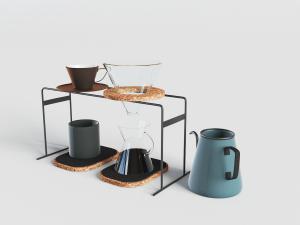 挂耳咖啡玻璃过滤器、冲泡咖啡壶工具